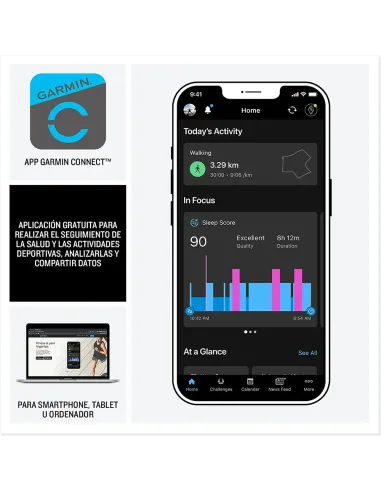 Garmin Instinct E Amarillo | Reloj GPS 16 Días Batería - TiendaCPU