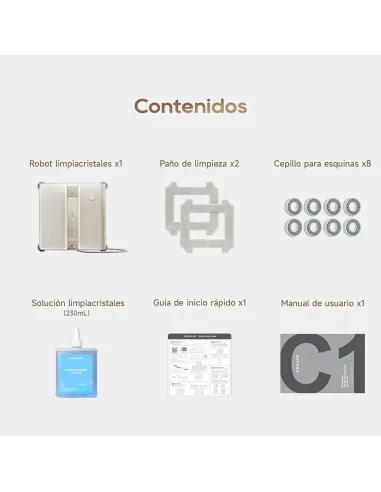 Buy Dreame C1 Window Robot | 5500Pa CornerClean Tech - TiendaCPU