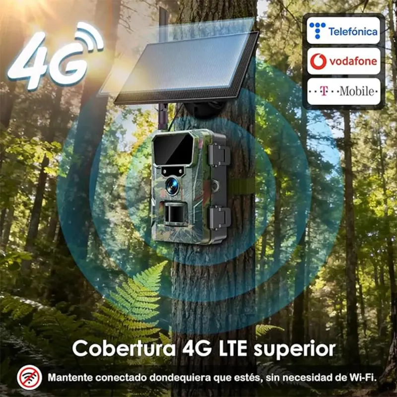 WOLFANG Wildkamera 4G mit Satellit