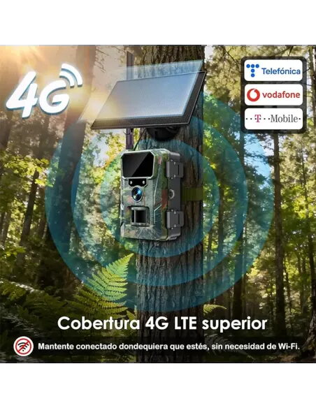 WOLFANG Wildkamera 4G mit Satellit