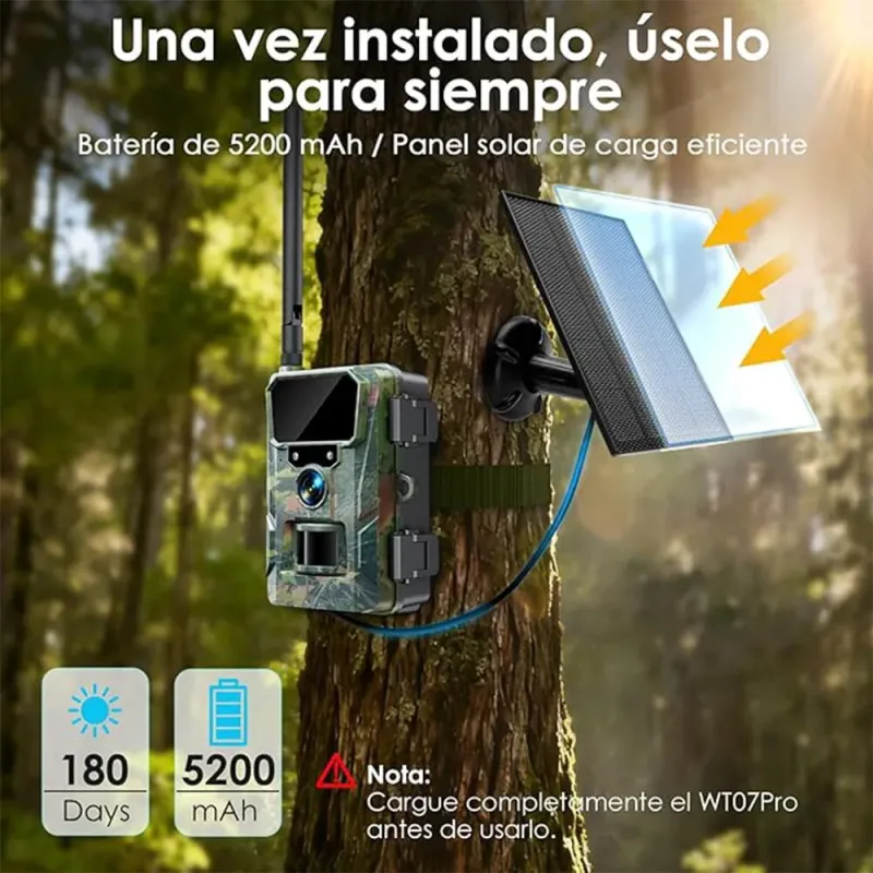 WOLFANG Wildkamera 4G mit Satellit