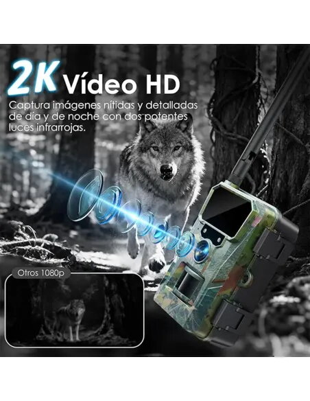 WOLFANG Wildkamera 4G mit Satellit