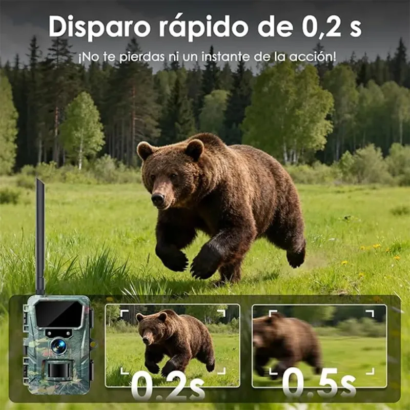 WOLFANG Wildkamera 4G mit Satellit