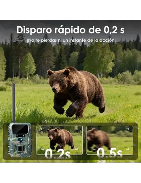 WOLFANG Wildkamera 4G mit Satellit