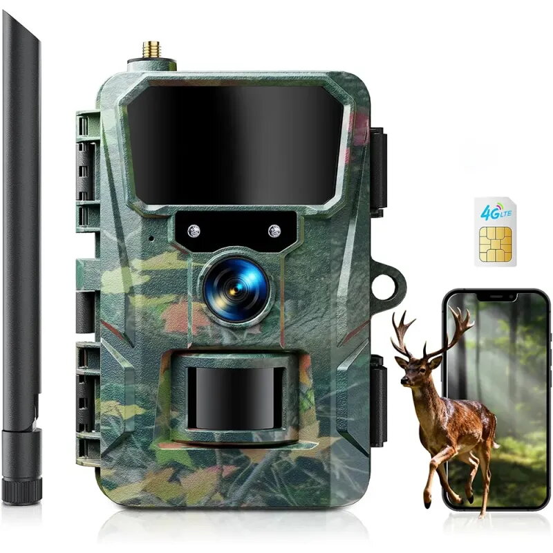 WOLFANG 4G WT07 48MP 2K HD - Cámara de Caza