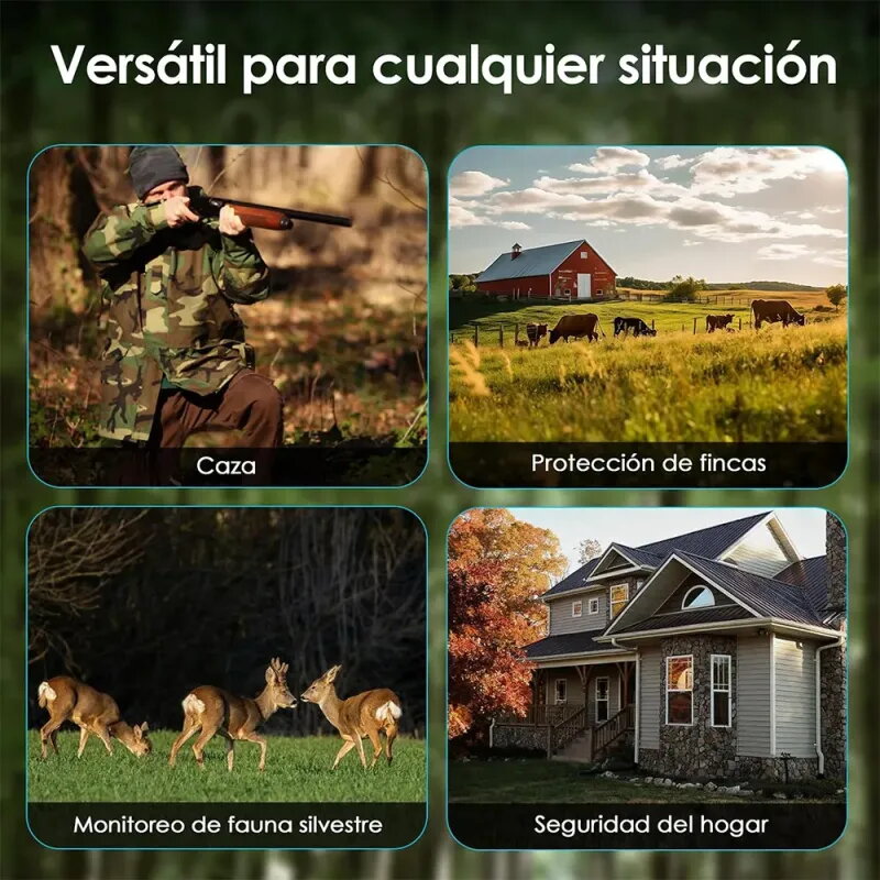WOLFANG 4G WT07 48MP 2K HD - Cámara de Caza