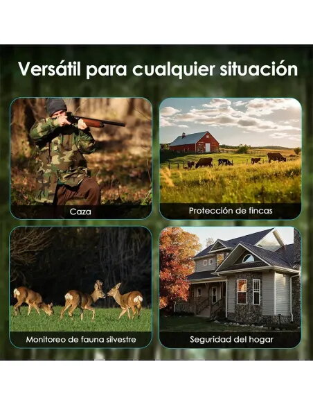 WOLFANG 4G Trail Camera 48MP 2K | Cellular Game Cam with Mobile App