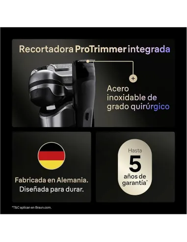 Braun Series 9 PRO+ 9617PSI | Afeitadora Eléctrica - TiendaCPU