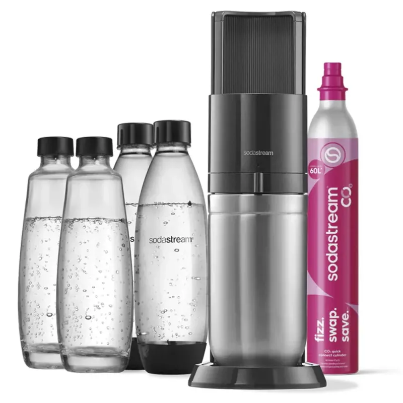 SodaStream DUO Pack - Máquina de Agua con Gas