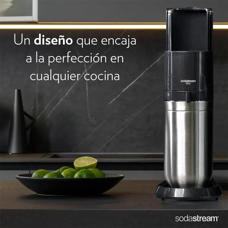 SodaStream DUO Pack - Máquina de Agua con Gas