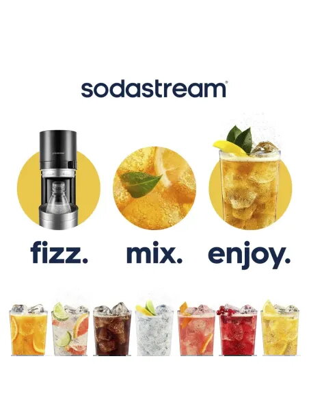 SodaStream DUO Pack - Máquina de Agua con Gas