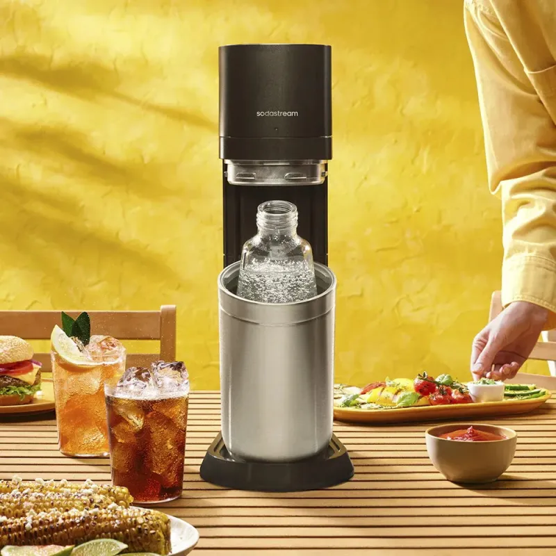 SodaStream DUO Pack | Máquina Agua con Gas + 4 Botellas - TiendaCPU
