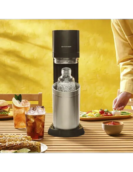 SodaStream DUO Pack | Máquina Agua con Gas + 4 Botellas - TiendaCPU