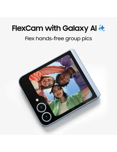 Samsung Galaxy Z Flip6 256GB Silver | Plegable con IA - TiendaCPU