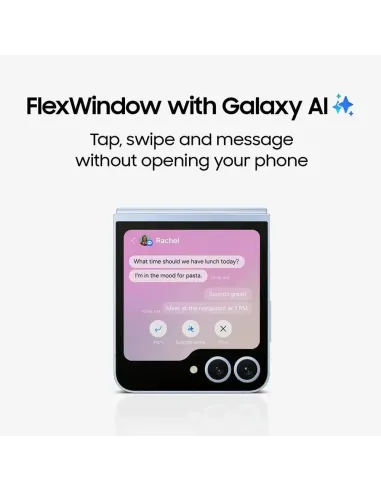 Samsung Galaxy Z Flip6 256GB Silver | Plegable con IA - TiendaCPU