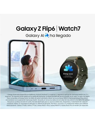 Samsung Galaxy Z Flip6 256GB Silver | Plegable con IA - TiendaCPU