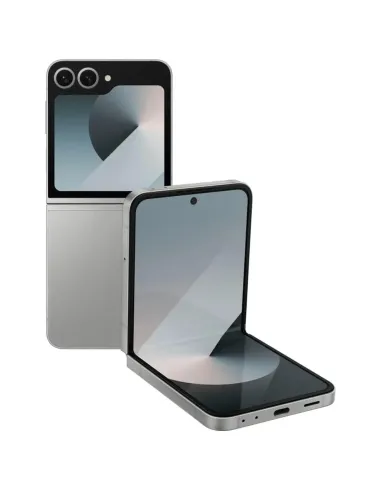 Samsung Galaxy Z Flip6 256GB Silver | Plegable con IA - TiendaCPU