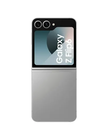 Samsung Galaxy Z Flip6 256GB Silver | Plegable con IA - TiendaCPU