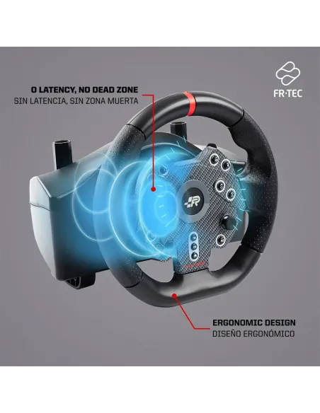 Volante FR-TEC Grand Chelem MKII | PC, PS4, Xbox - TiendaCPU