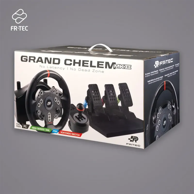 Volante FR-TEC Grand Chelem MKII | PC, PS4, Xbox - TiendaCPU
