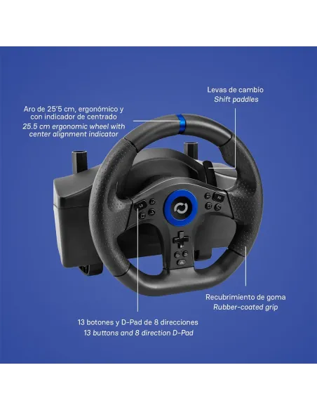 Buy Blade BR5 PS5 Racing Wheel | With Shifter Stick  - TiendaCPU