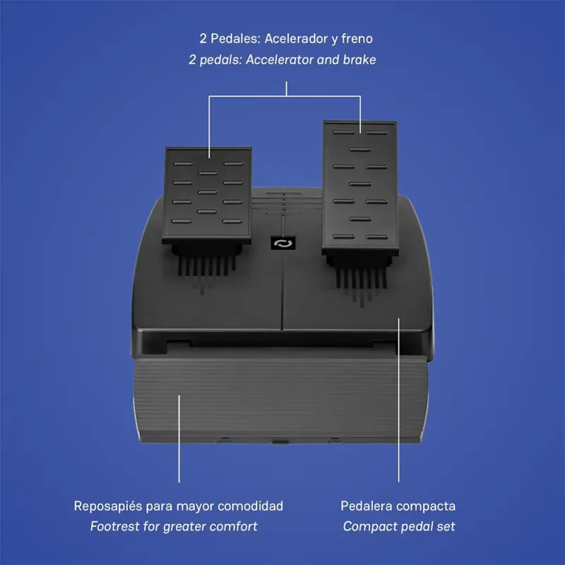 Volante Blade BR5 PS5 PC | Con Pedales y Cambio - TiendaCPU
