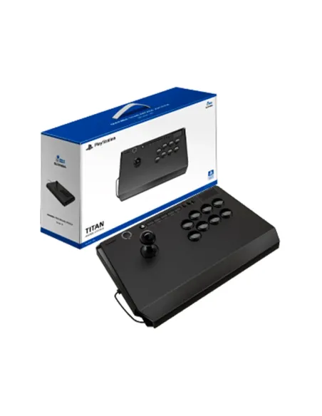 Qanba Titan Arcade Stick PS5 | Componentes Sanwa Oficial - TiendaCPU