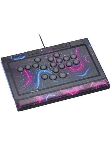 Qanba Sapphire Mando Leverless PS5 | 18 Botones Cherry - TiendaCPU