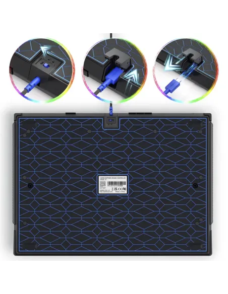 Qanba Sapphire Leverless Controller PS5 | 18-Button Stick