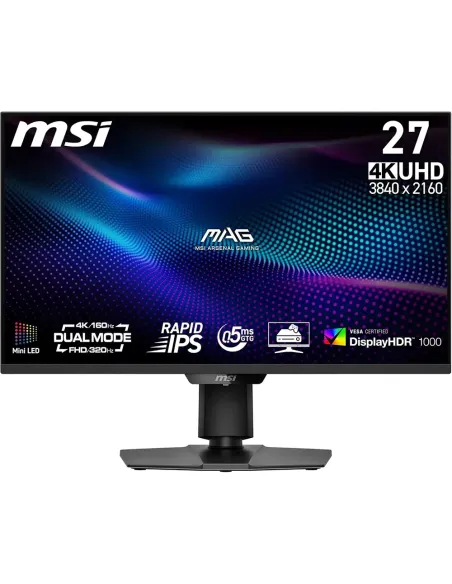 Buy MSI MAG 27" 4K Mini-LED Monitor | Dual Mode 160Hz/320Hz