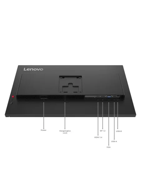 Lenovo ThinkVision T27-40 Monitor, 68,6 cm (27 Zoll), 1920 x 1080 Pixel, Full HD, LED, 6 ms, Schwarz