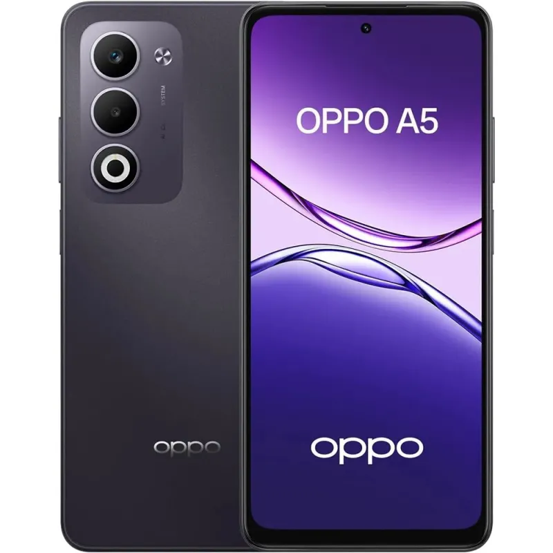 Buy OPPO A5 Purple 128GB | IP65 Rugged 6000mAh Phone - TiendaCPU