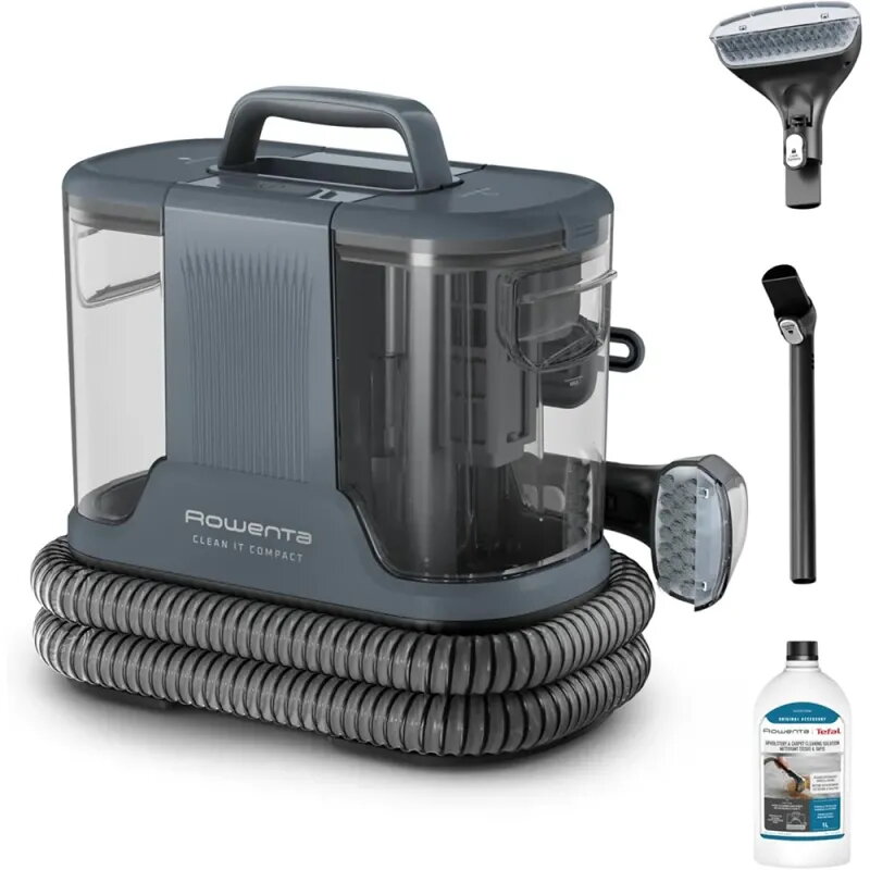 Rowenta Clean It Compact | Limpiador Tapicerías 400W - TiendaCPU