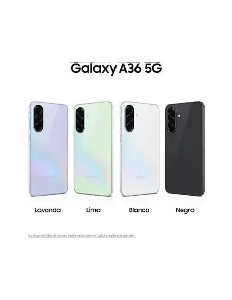 Samsung Galaxy A36 5G 8/256GB Negro - TiendaCPU