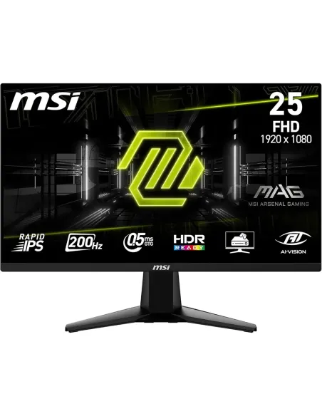 MSI MAG 255F E20 Gaming-Monitor 24.5 Zoll FHD 1920 x 1080 - 200Hz, 0.5ms, HDR Ready, AMD FreeSync Premium