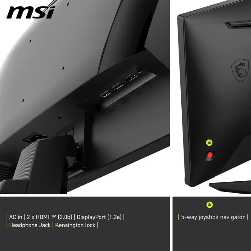 Monitor MSI MAG 255F E20 | 24.5" 200Hz 0.5ms IPS - TiendaCPU