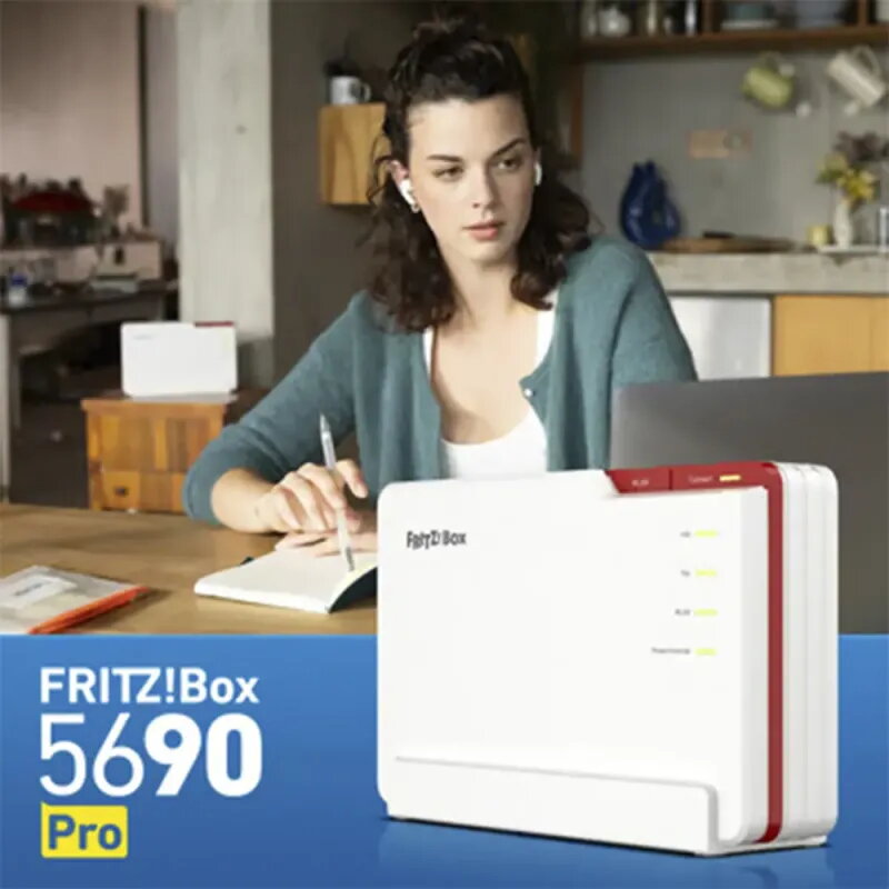 FRITZ!Box 5690 Pro | Wi-Fi 7 Fiber/DSL Router