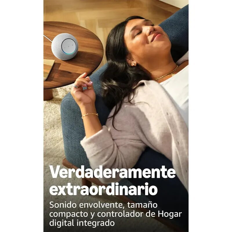 Amazon Echo Dot Max | Blanco - Altavoz Inteligente
