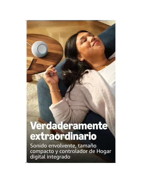 Amazon Echo Dot Max | Blanco - Altavoz Inteligente