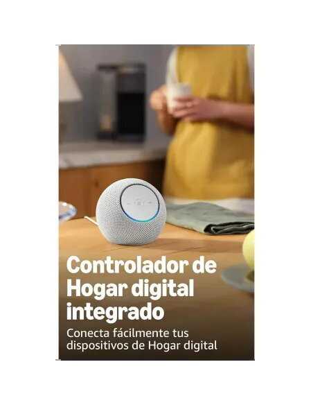 Amazon Echo Dot Max | Blanco - Altavoz Inteligente