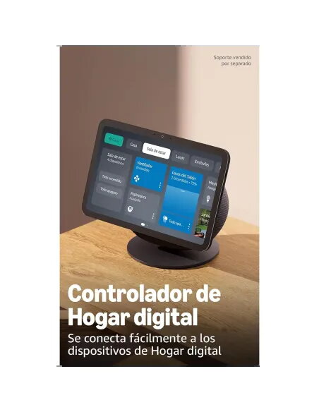 Amazon Echo Show 8 (Última Generación) | Pantalla HD 8.7" | Grafito - Altavoz Inteligente con pantalla
