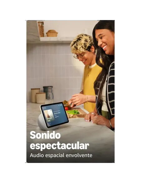 Amazon Echo Show 8 (neueste Generation): 8,7" HD-Display mit räumlichem Audio und Alexa (Weiß)