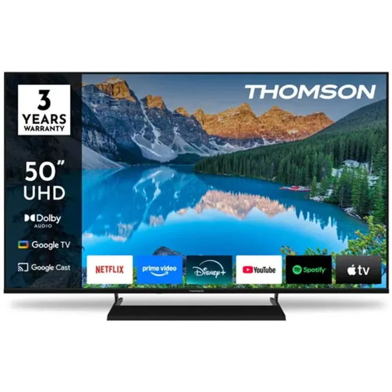 Buy Thomson 50" 4K Google TV | Central Stand Smart TV - TiendaCPU
