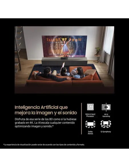 Samsung 55" Neo QLED QN1EF 4K TV | 144Hz Gaming - TiendaCPU