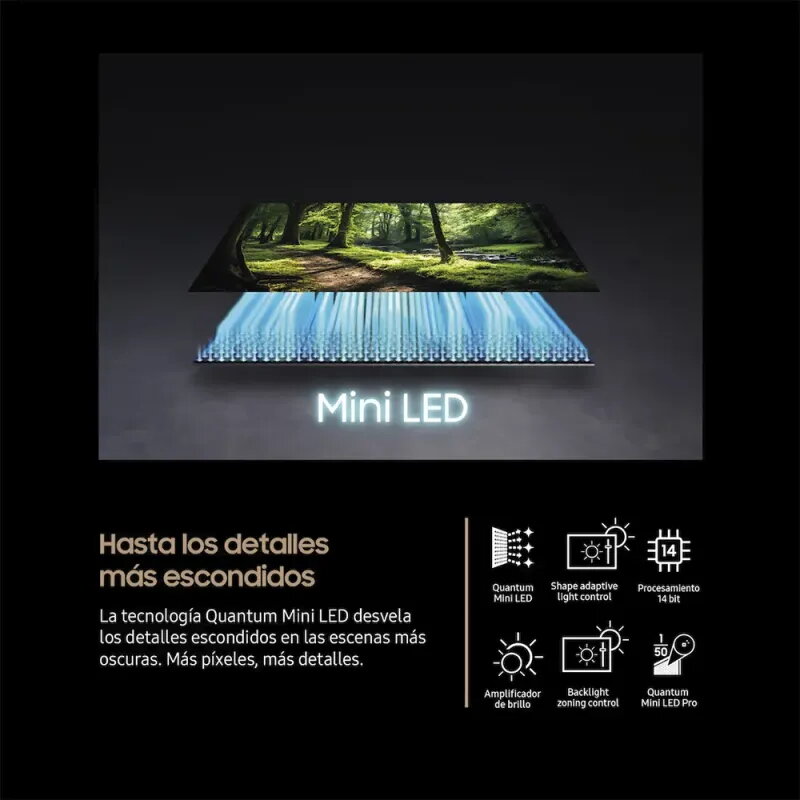 Samsung TQ55QN1EFAU Mini-LED-Fernseher