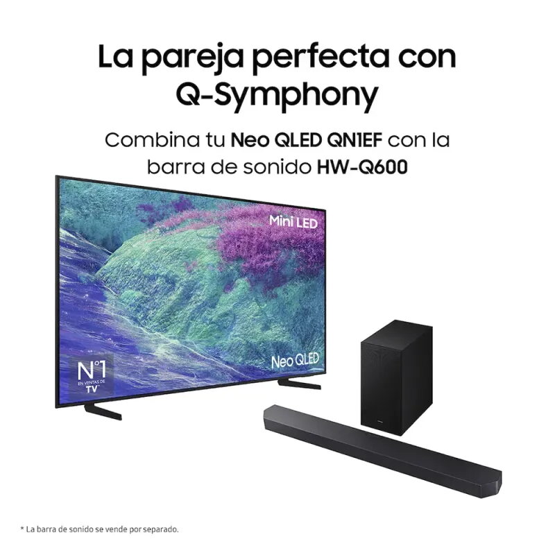 Samsung 55" Neo QLED QN1EF 4K TV | 144Hz Gaming - TiendaCPU