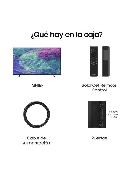 Samsung 55" Neo QLED QN1EF 4K TV | 144Hz Gaming - TiendaCPU
