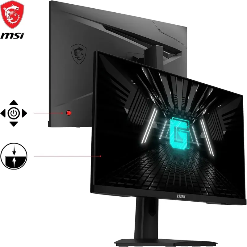 Monitor MSI G244F E2 24" 180Hz Rapid IPS | Esports - TiendaCPU