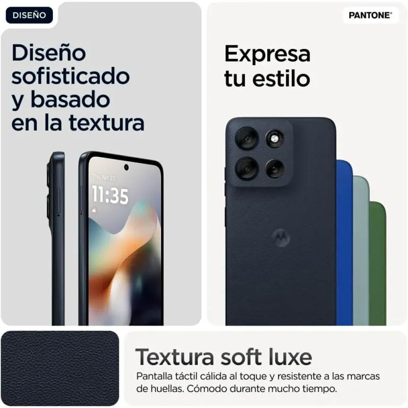 Motorola Moto g56 5G 8GB/256GB Negro Oyster | Durabilidad Militar IP68/69 - Smartphone