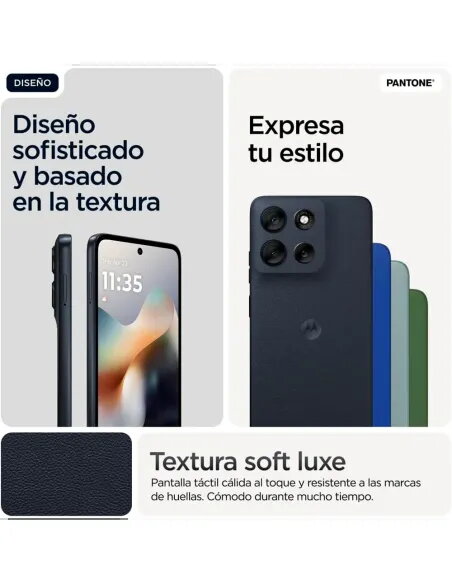 Motorola Moto g56 5G 8GB/256GB Negro Oyster | Durabilidad Militar IP68/69 - Smartphone
